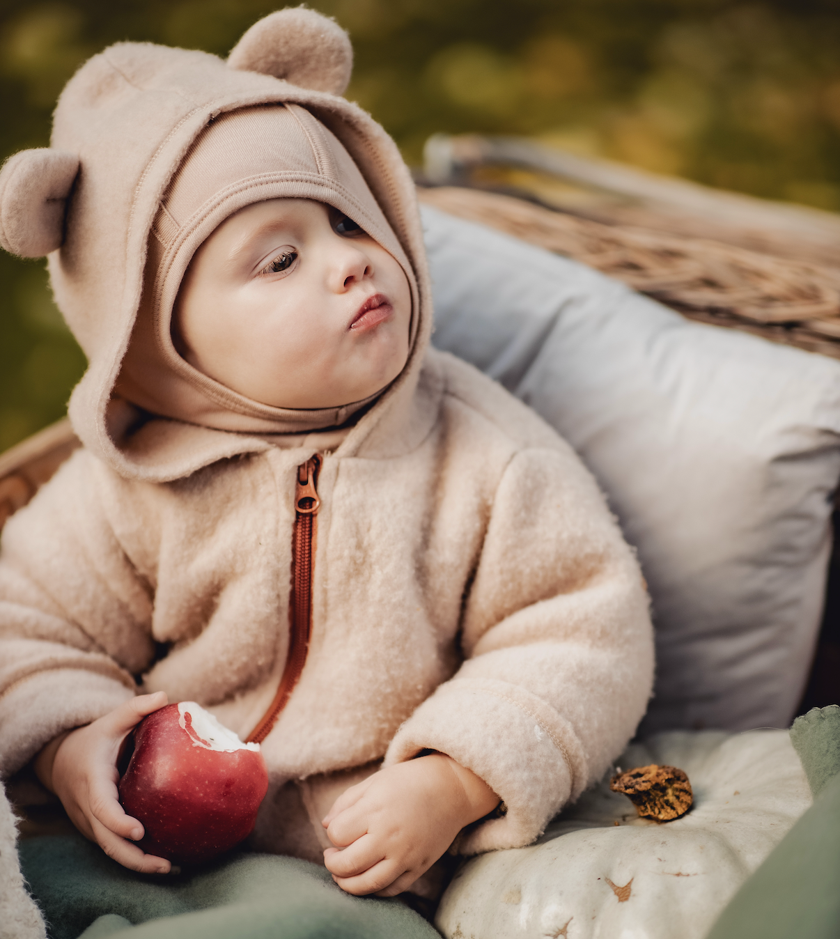 merinould tøj jakke baby