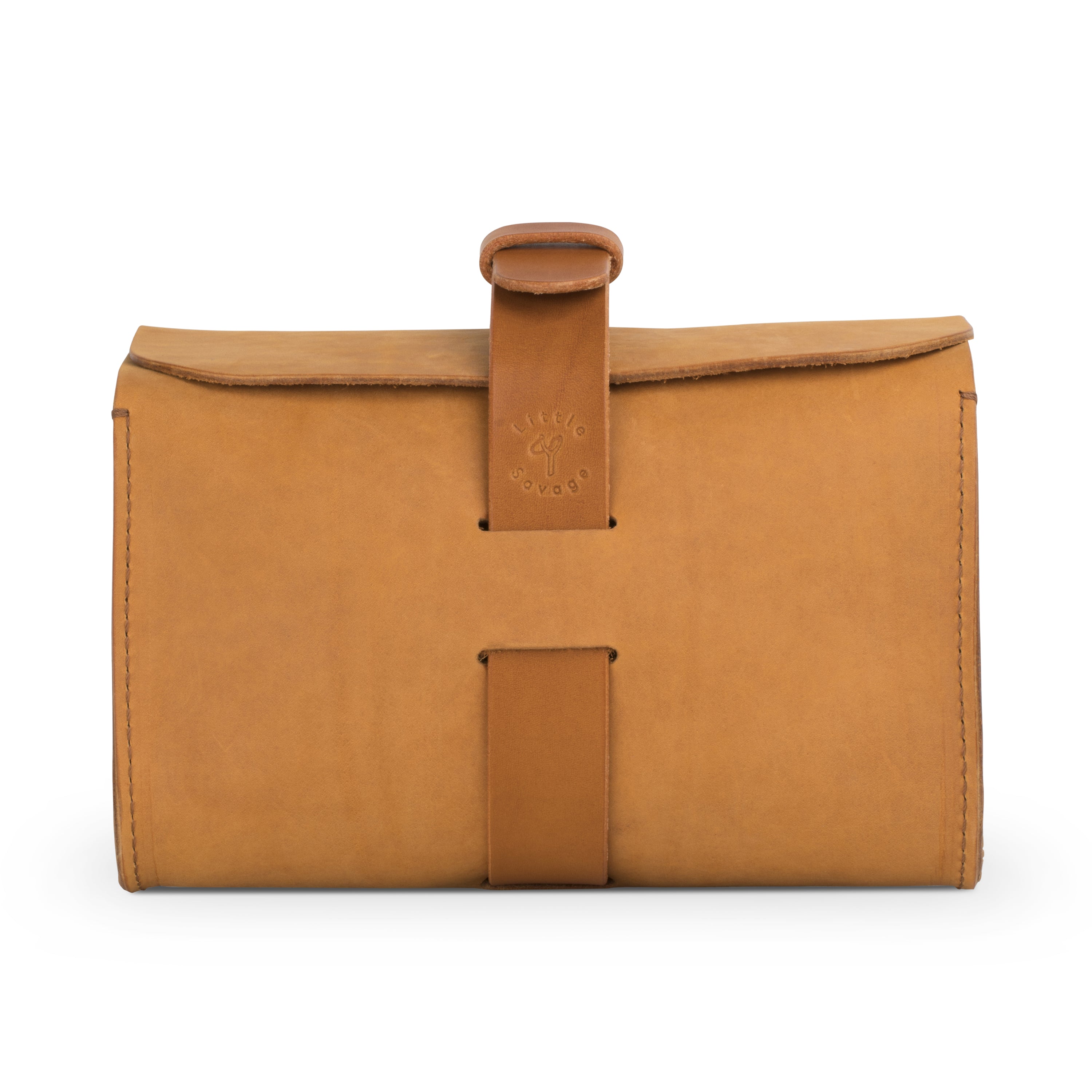 Pusletaske/lille kuffert i Kernelæder