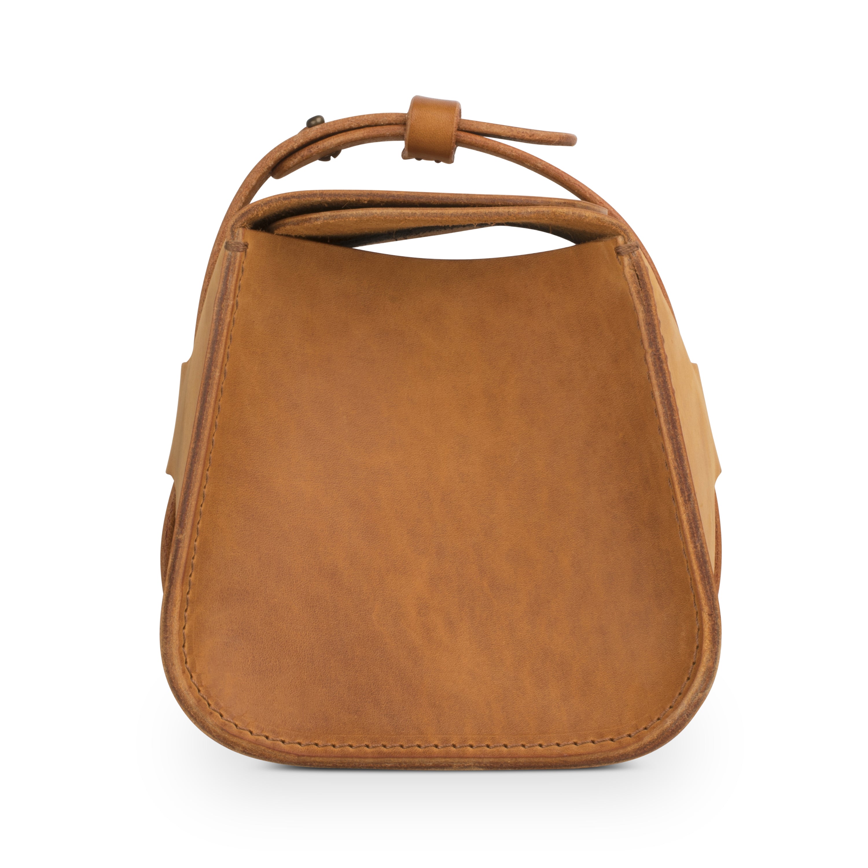 Pusletaske/lille kuffert i Kernelæder