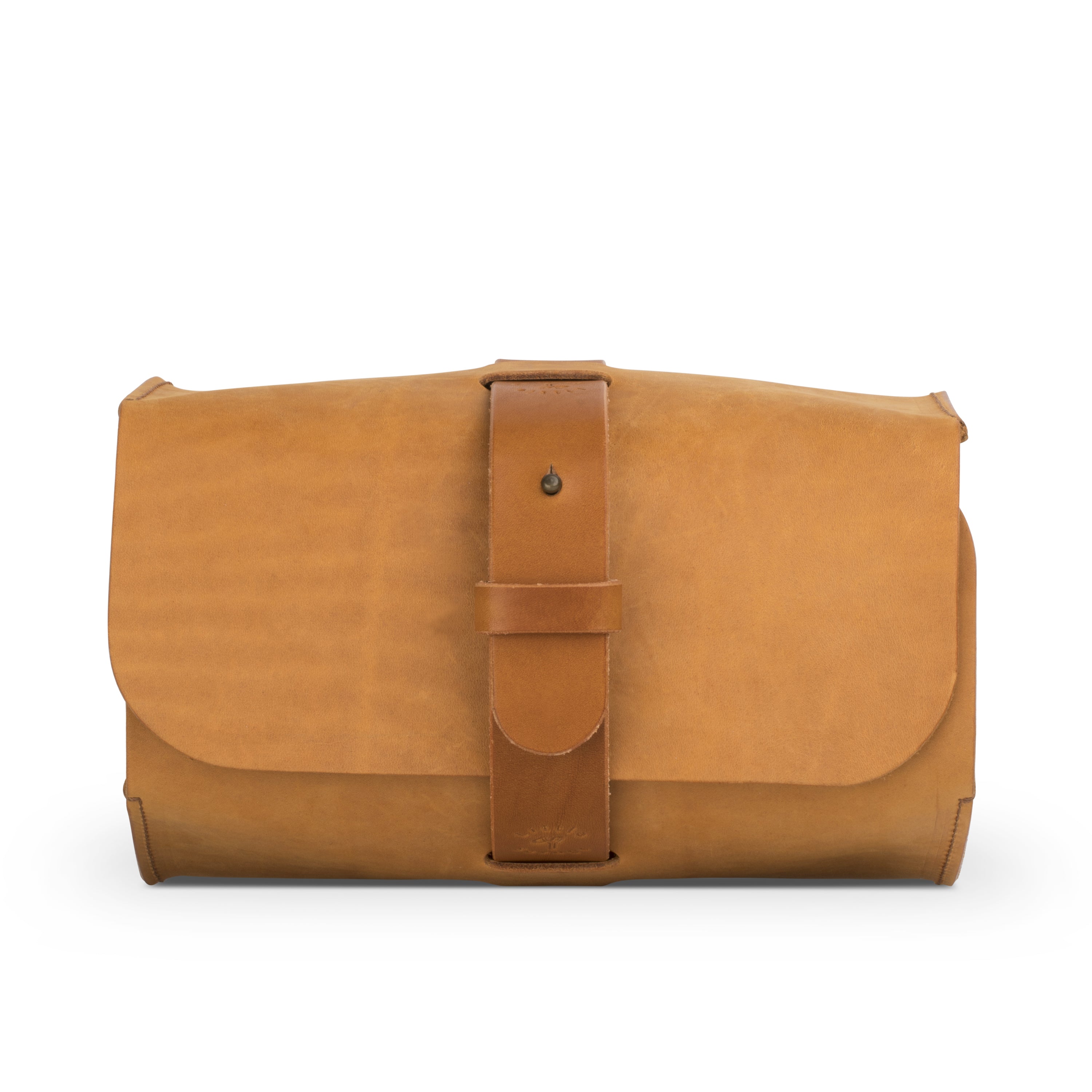 Pusletaske/lille kuffert i Kernelæder