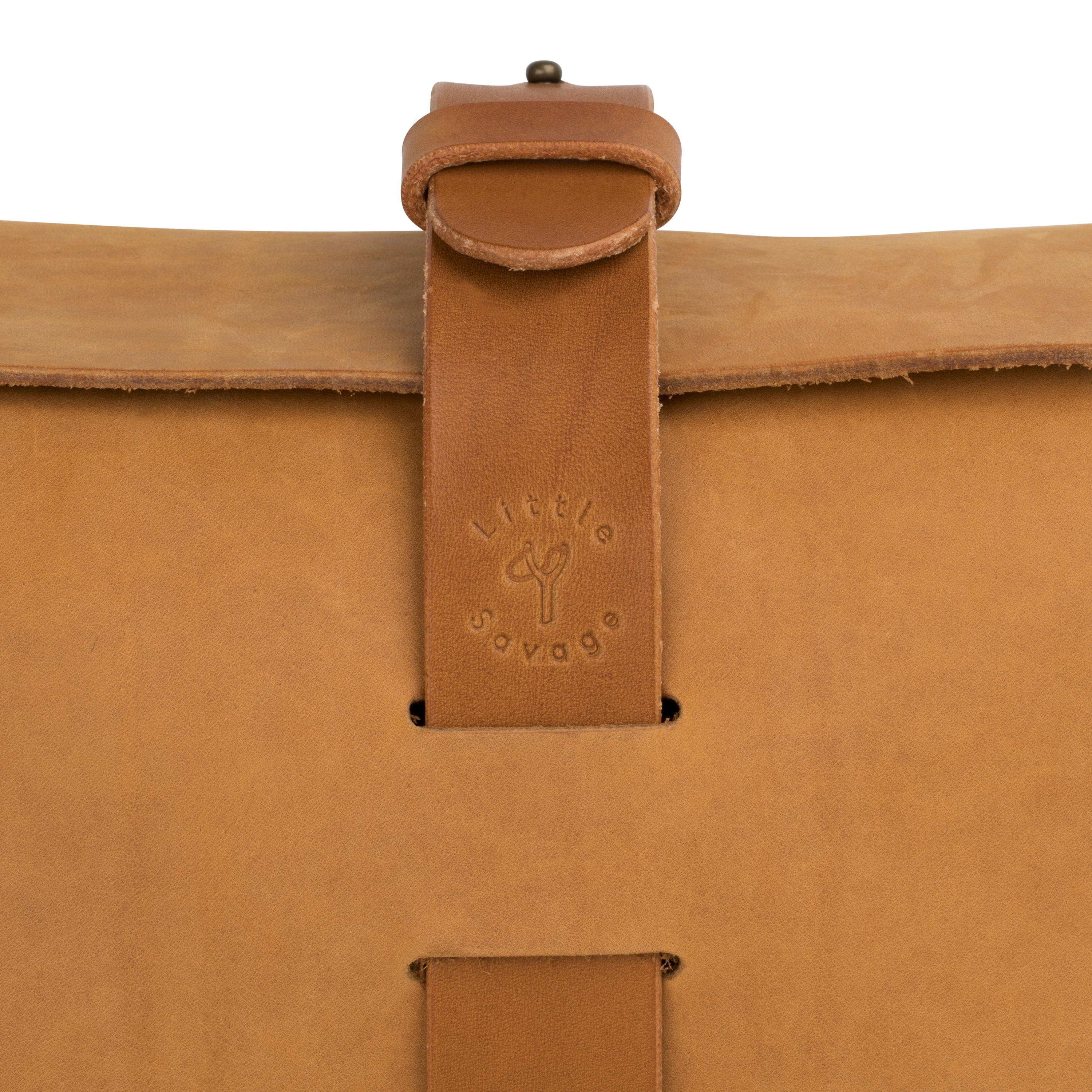 Pusletaske/lille kuffert i Kernelæder