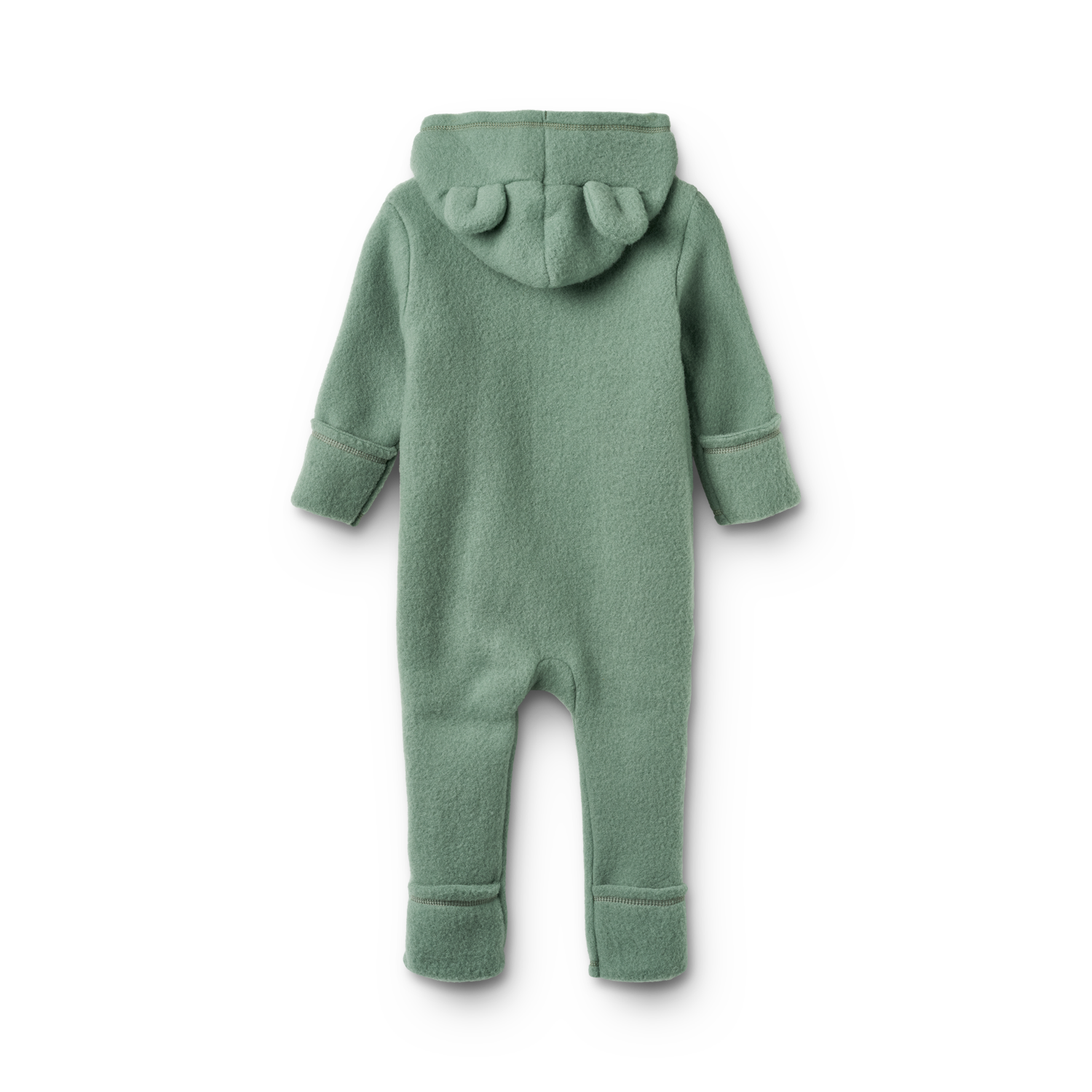 Kørerdragt børstet uld - Agave