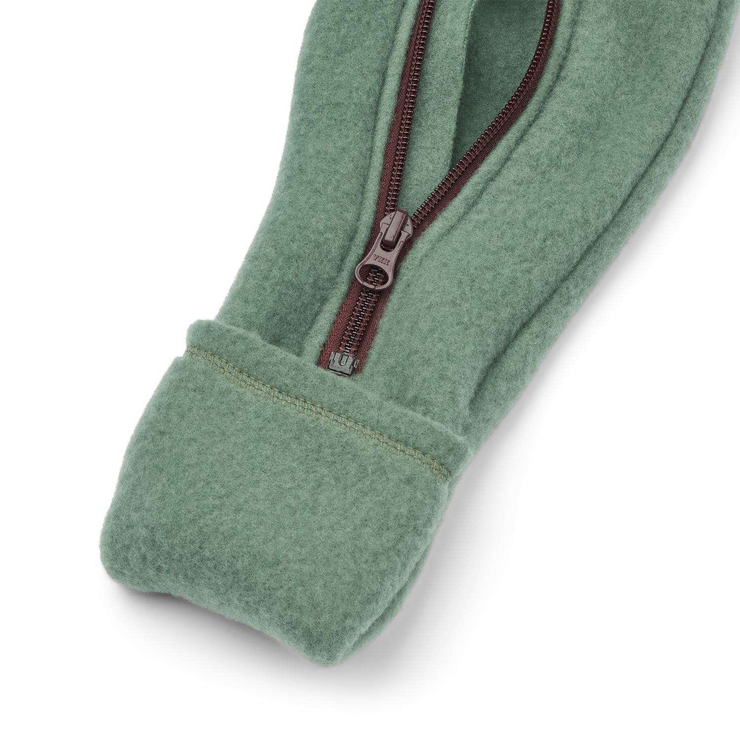 Kørerdragt børstet uld - Agave