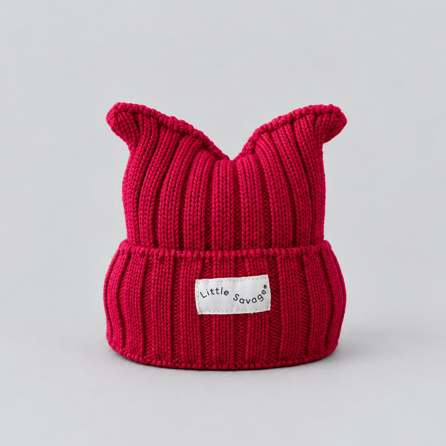 NEW - Cat Hat - Rød