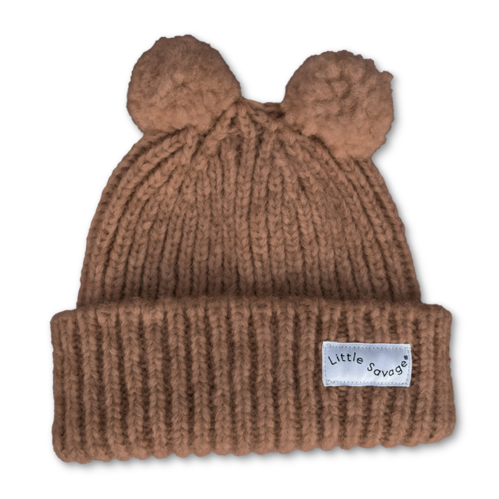 Alpaca hue m. pom pom - Chocolate