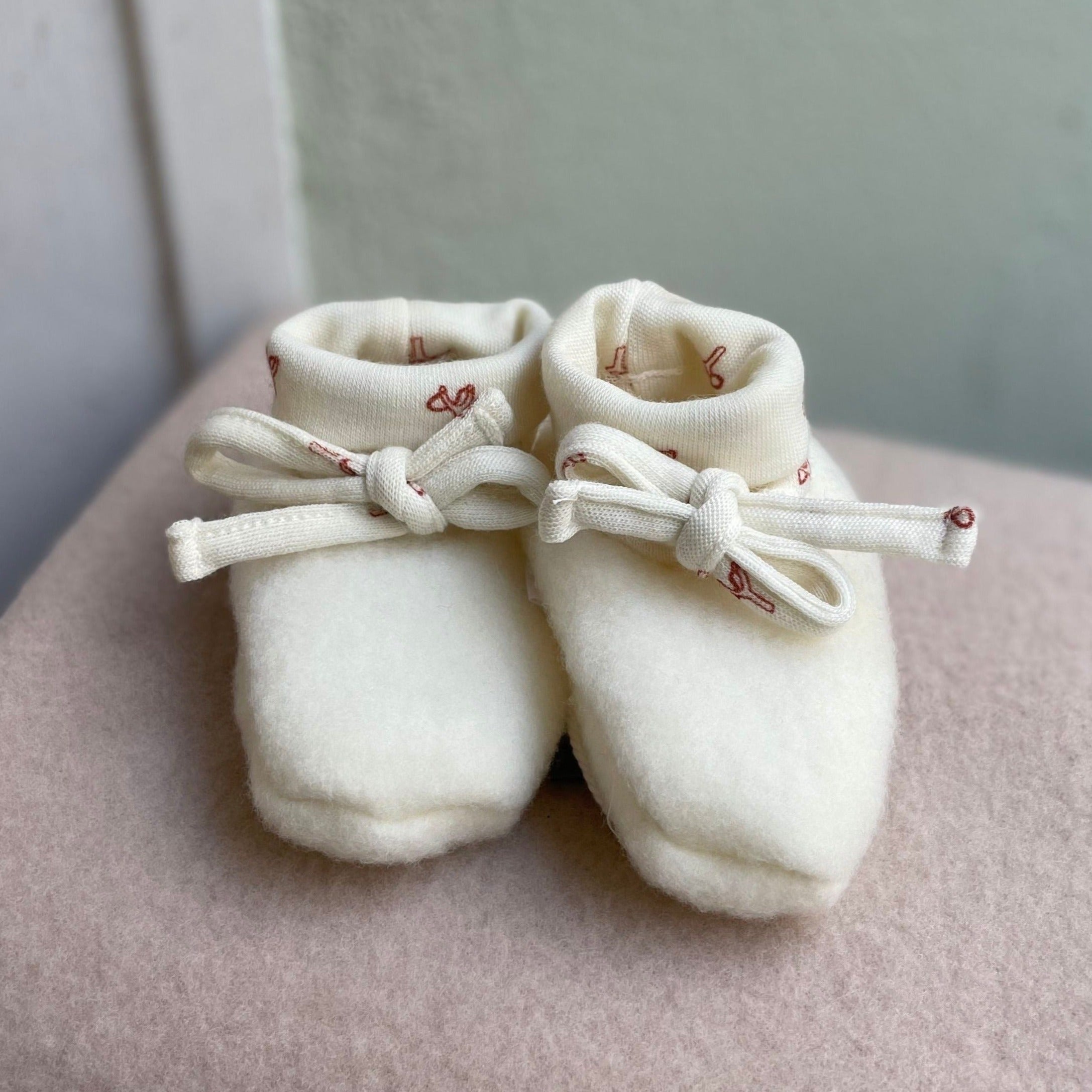 Futter - børstet uld - Natur