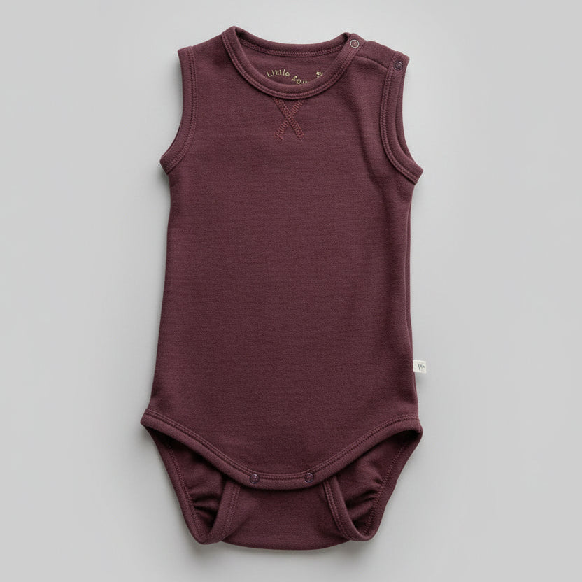 Body uden ærmer - Chocolate