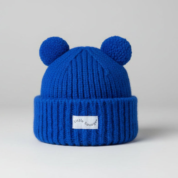 Alpaca hue m. pom pom - Ocean