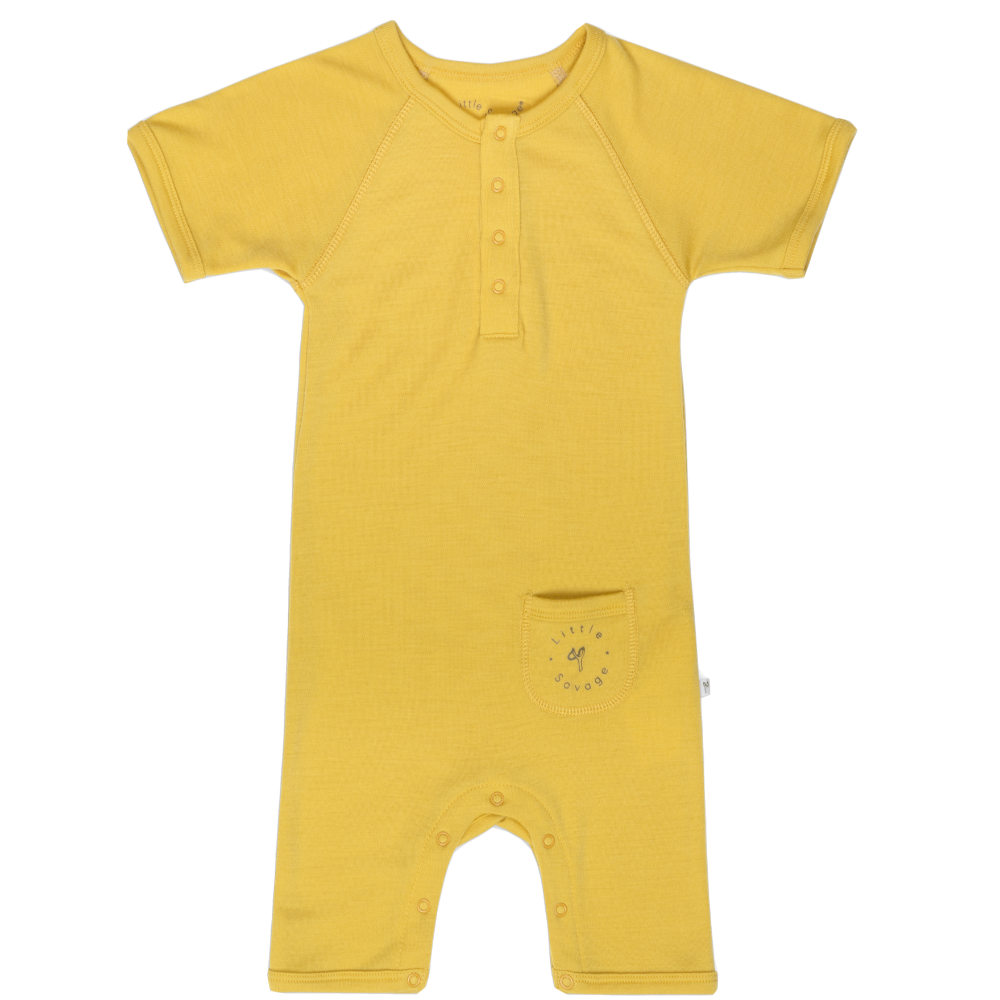 Play Suit - Mustard