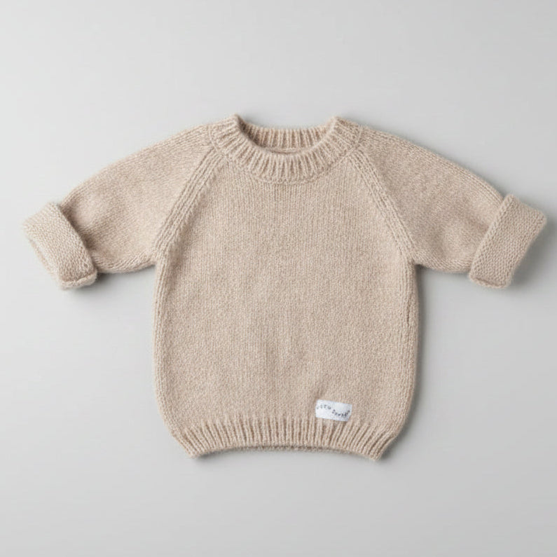 Alpaca sweater - Nougat