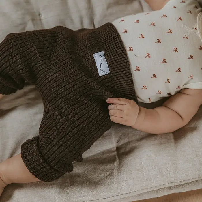 Strik Bukser  i merinould