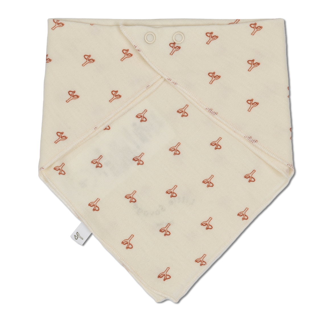 Bandana Bib i merinould - Slangebøsse