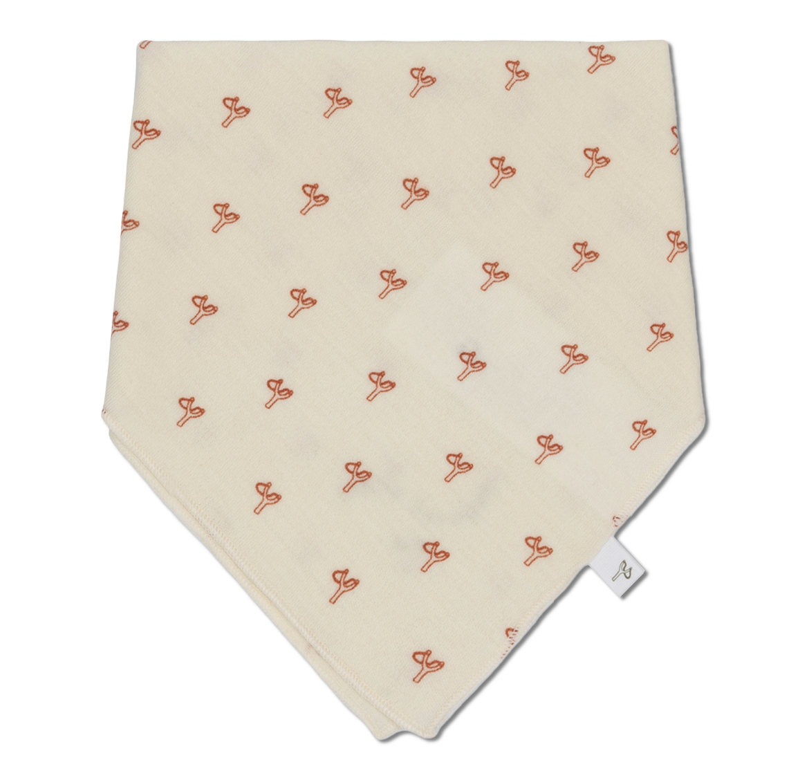 Bandana Bib i merinould - Slangebøsse