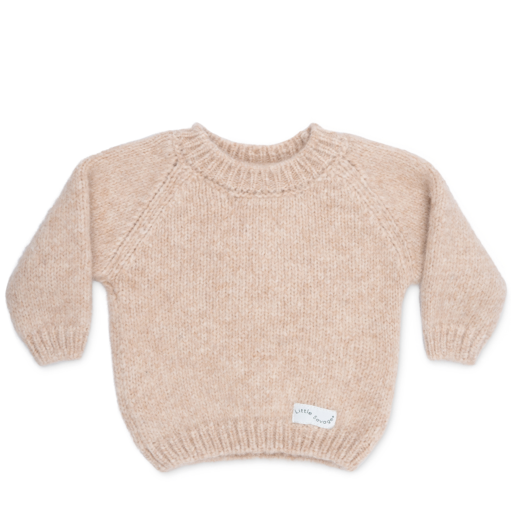 Alpaca sweater - Nougat