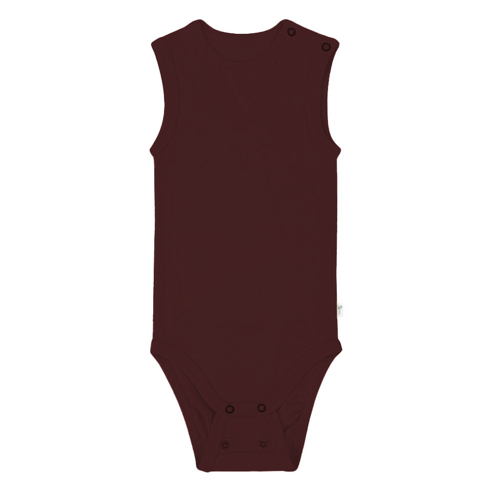 Body uden ærmer - Chocolate