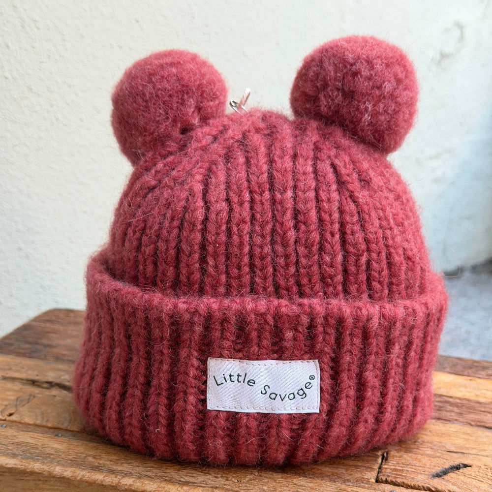 Alpaca hue m. pom pom - Rust