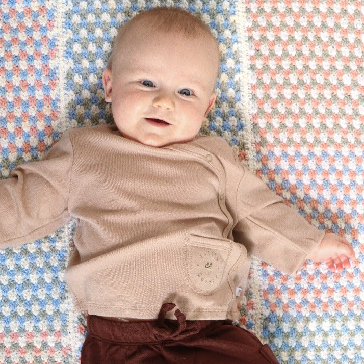Baby i merinould bluse