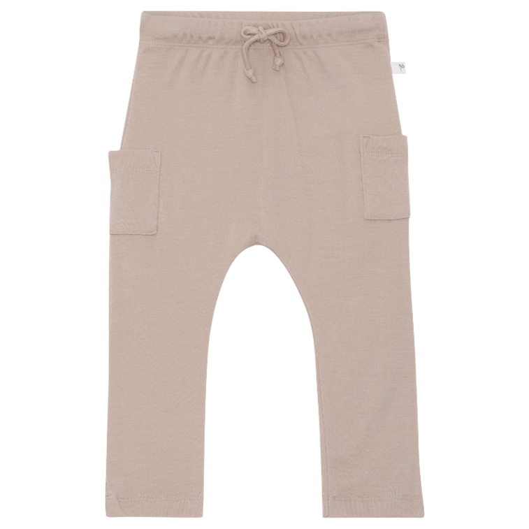 Merinould bukser med lommer